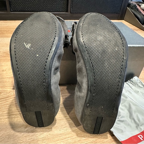 Prada Suede ballet flats with Bow size 37 1/2 - Picture 4 of 15